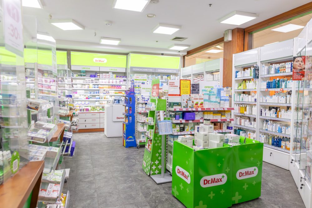 asortyment apteki dr. max w M1 Kraków