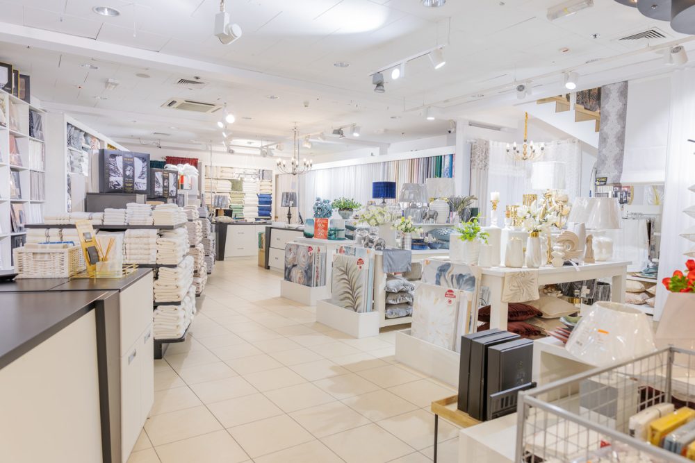 asortyment sklepu eurofirany w M1 Kraków