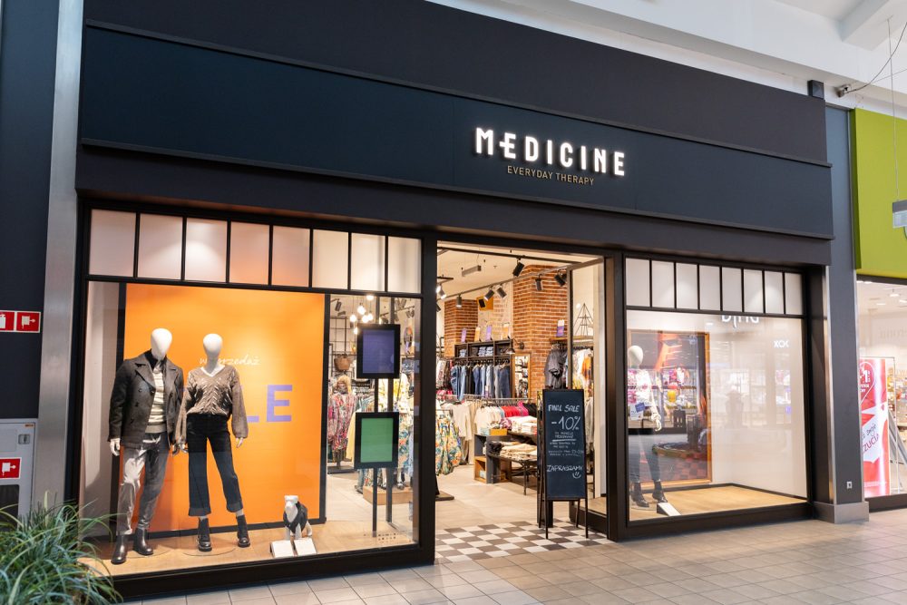 Witryna sklepu Medicine w M1 Kraków