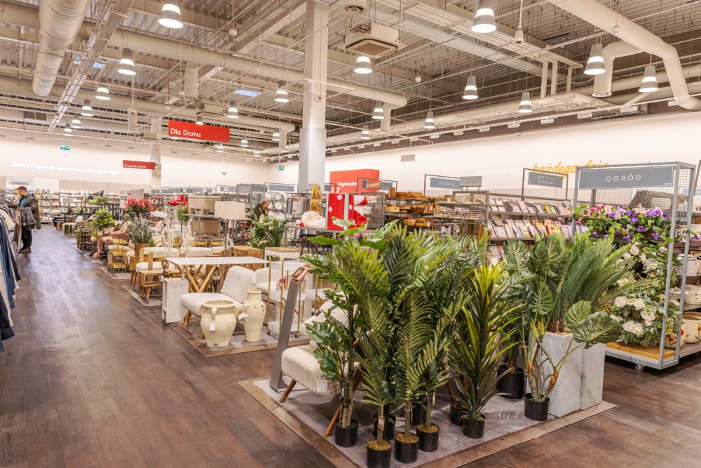 Asortyment w sklepie TK Maxx w M1 Kraków