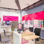Punkt obsługi klientów w salonie T-Mobile w M1 Kraków