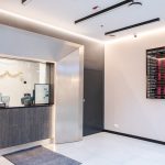 Wnętrze kantoru w M1 Kraków