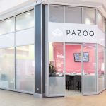 Wejście do salonu stylizacji paznokci Pazoo