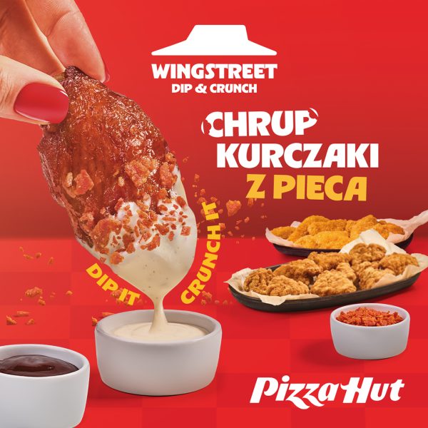 Pizza Hut WingStreet M1 Kraków chrupiące skrzydełka i stripsy z pieca