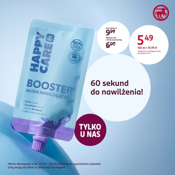 grafika promocyjna Rossmann - maska do włosów