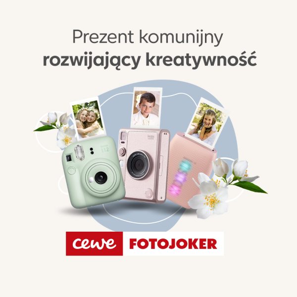 grafika promocyjna Instax CEWE Fotojoker