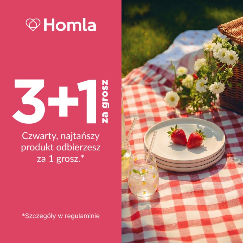 grafika promująca promocję Homla 3+1