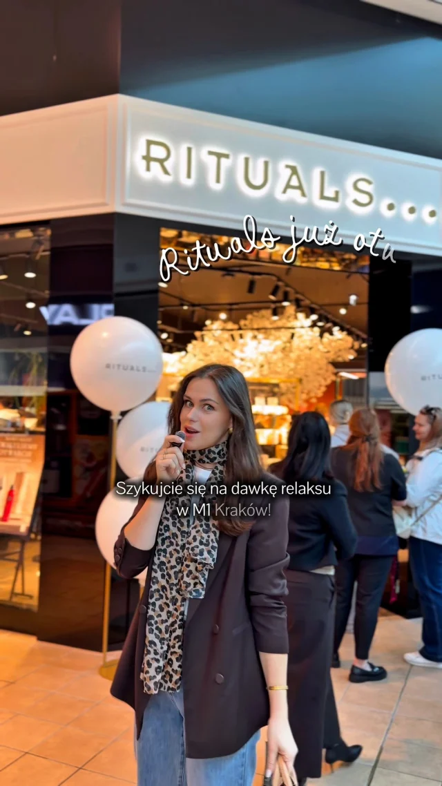 POV: Znalazłaś raj dla zmysłów ✨

Długo wyczekiwany salon @ritualscosmetics w M1 oficjalnie OTWARTY! 😍 

Wpadaj do nas, przetestuj ulubione kolekcje i znajdź TU swój nowy domowy rytuał. 🌸

M1 Kraków | Nowy sklep
