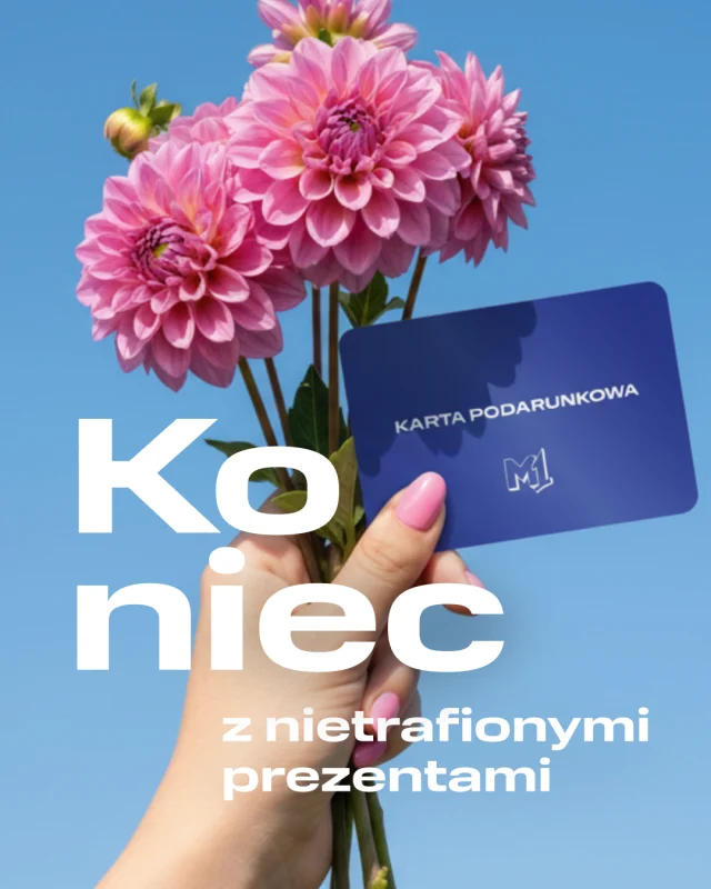 Nie musisz być mistrzem czytania w myślach, żeby podarować prezent idealny. 🦸

Zamiast analizować dziesiątki zapachów czy dopasowywać rozmiar ubrań, wręcz jej klucz do całego M1. Karta Podarunkowa to najlepszy sposób na to, by podarować jej... dokładnie to, czego chce! ❤️

Możesz ją kupić w KARTOMACIE w naszym centrum lub na naszej stronie (link w bio) i odebrać osobiście w centrum w kartomacie. 

M1 Kraków | Trafiony prezent